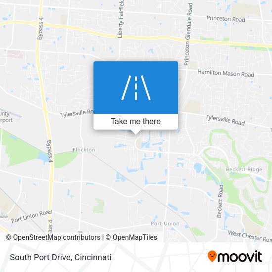 Mapa de South Port Drive