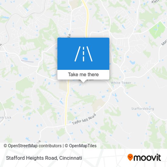 Stafford Heights Road map