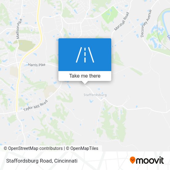 Mapa de Staffordsburg Road