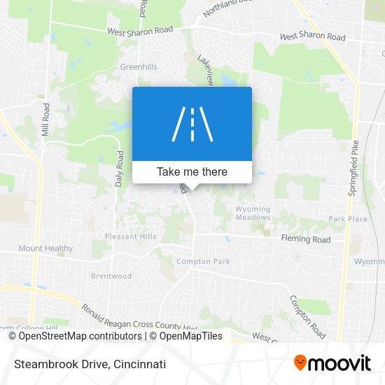 Steambrook Drive map