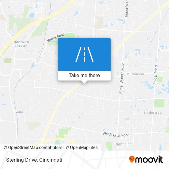 Mapa de Sterling Drive