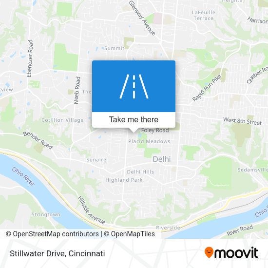 Stillwater Drive map