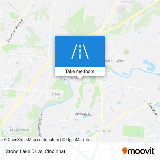 Stone Lake Drive map