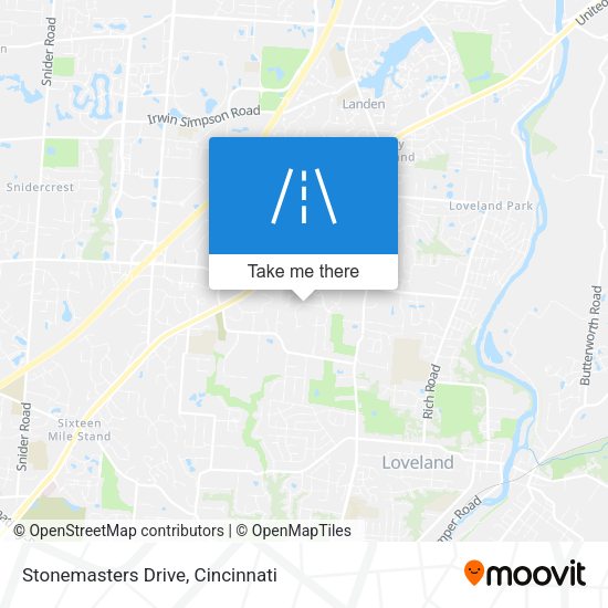 Mapa de Stonemasters Drive