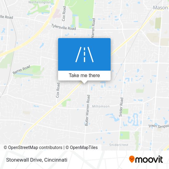 Mapa de Stonewall Drive