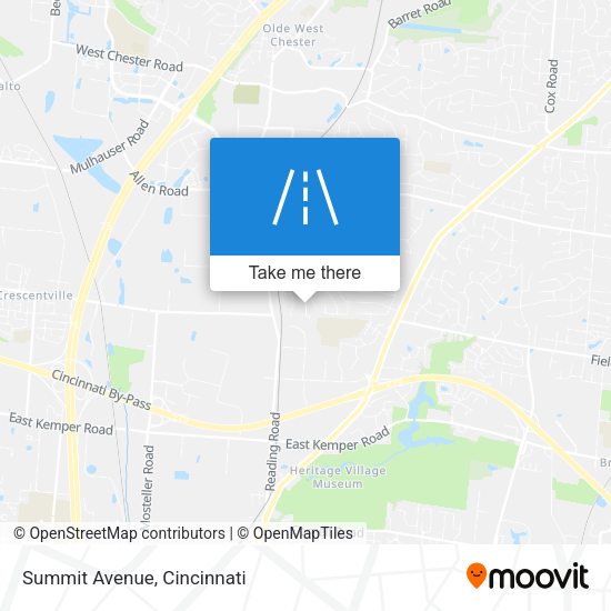 Mapa de Summit Avenue