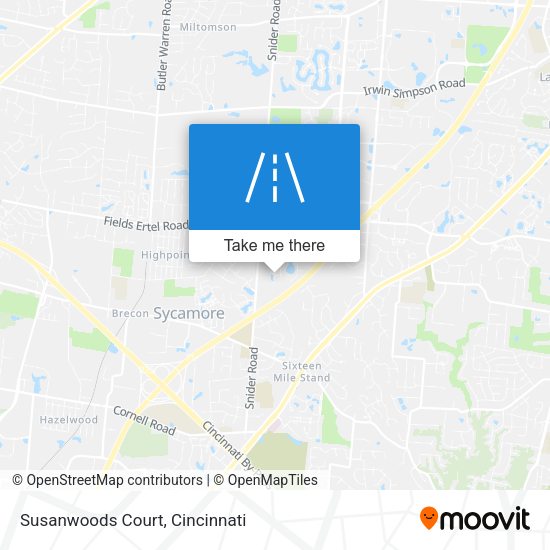 Susanwoods Court map