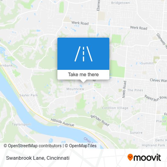 Mapa de Swanbrook Lane