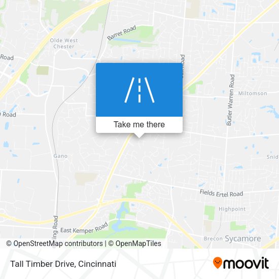 Mapa de Tall Timber Drive