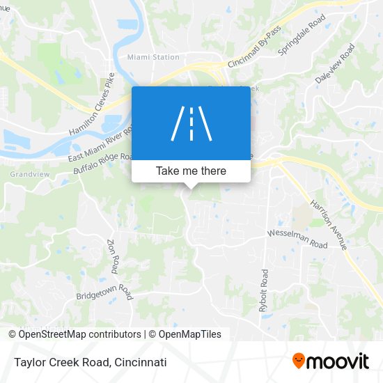 Mapa de Taylor Creek Road