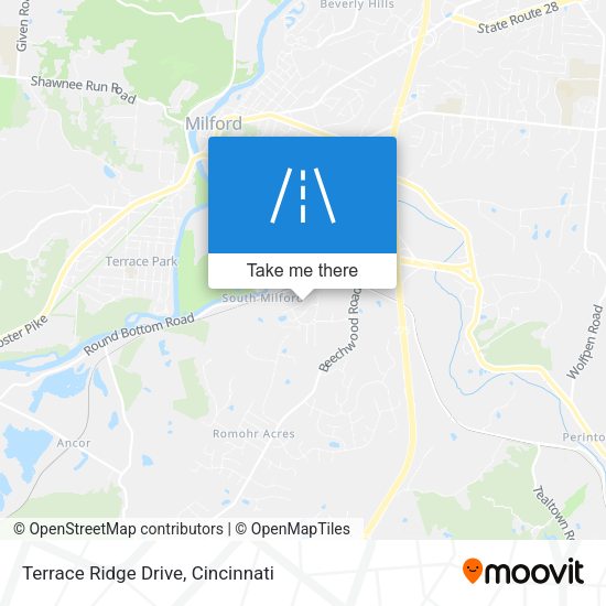 Terrace Ridge Drive map