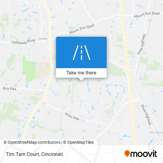 Tim Tam Court map