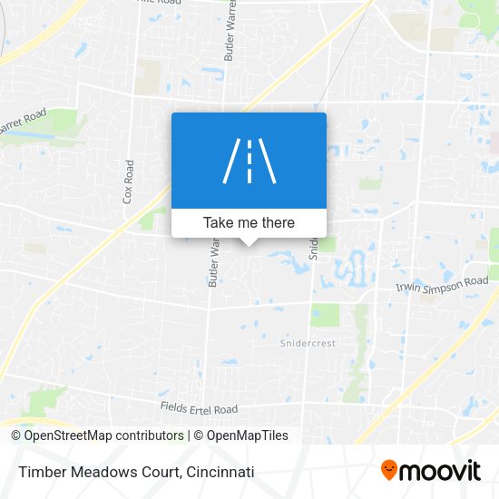 Timber Meadows Court map