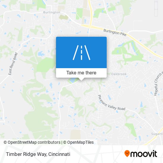 Timber Ridge Way map