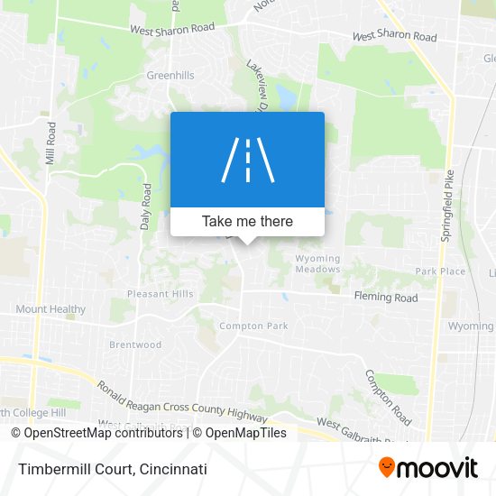 Timbermill Court map