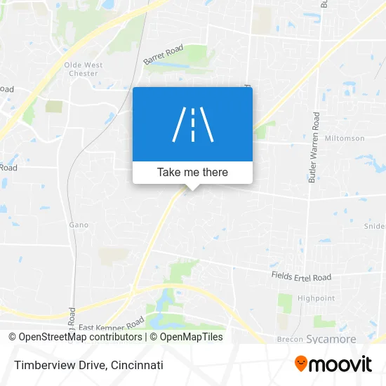 Timberview Drive map