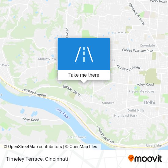 Mapa de Timeley Terrace