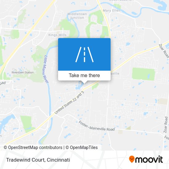 Mapa de Tradewind Court