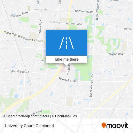 University Court map