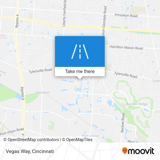 Mapa de Vegas Way