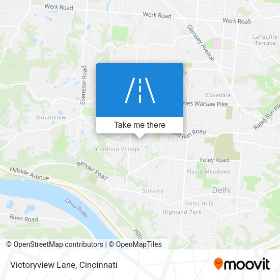 Victoryview Lane map