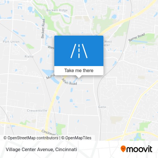 Mapa de Village Center Avenue