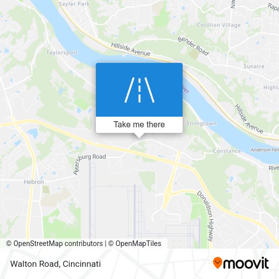 Mapa de Walton Road