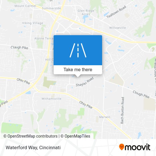 Mapa de Waterford Way