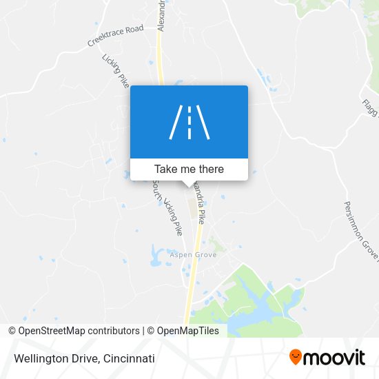 Wellington Drive map