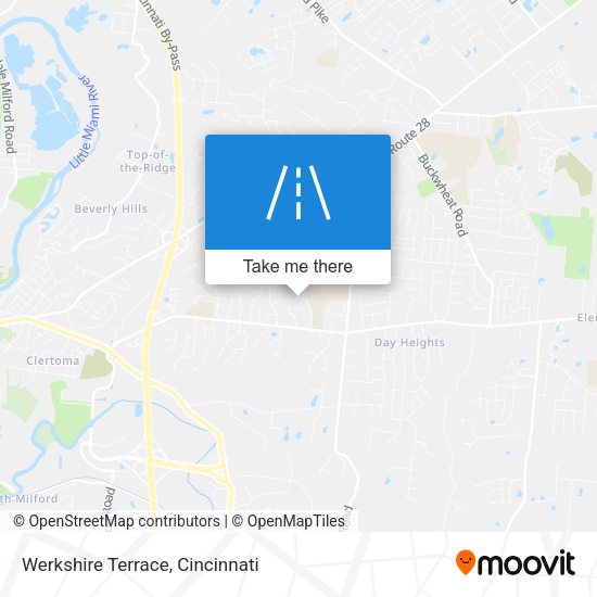 Werkshire Terrace map