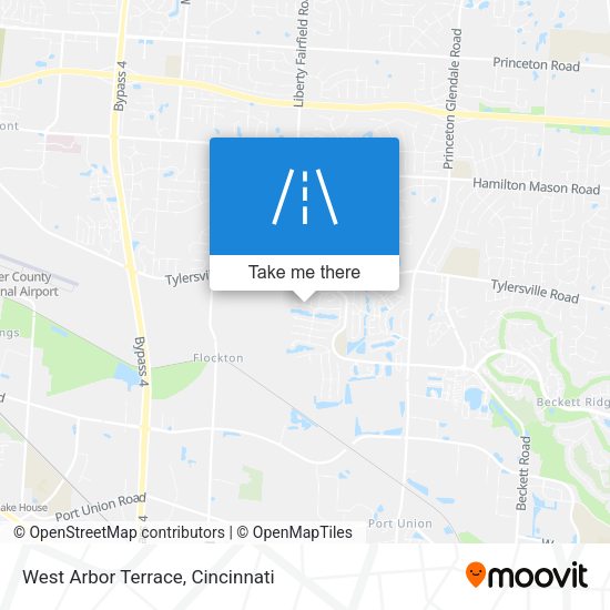 Mapa de West Arbor Terrace