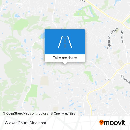 Wicket Court map