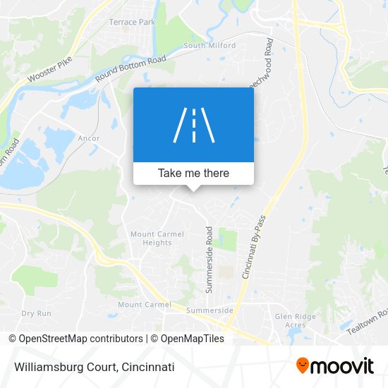 Mapa de Williamsburg Court