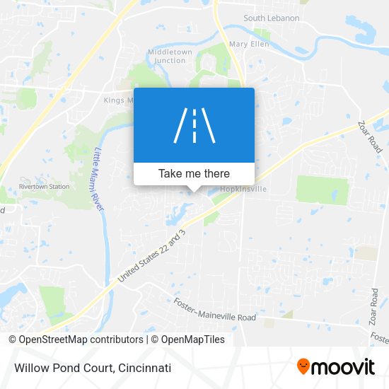 Mapa de Willow Pond Court