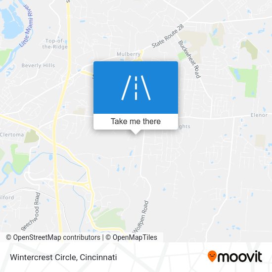 Mapa de Wintercrest Circle