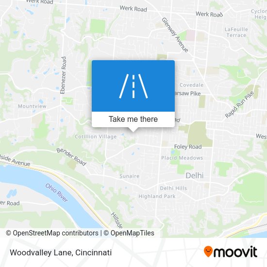 Mapa de Woodvalley Lane