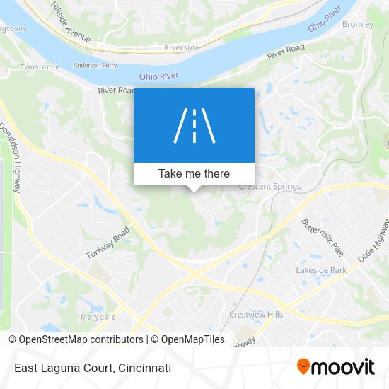 Mapa de East Laguna Court