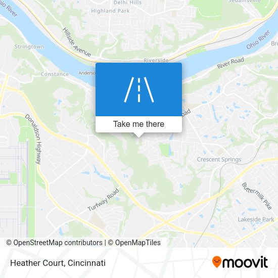 Mapa de Heather Court
