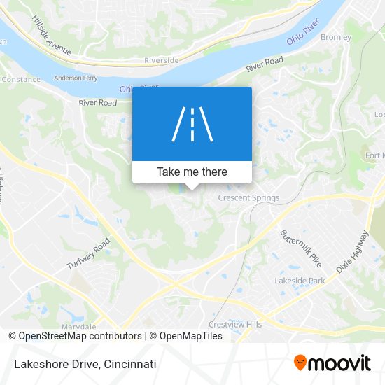 Mapa de Lakeshore Drive
