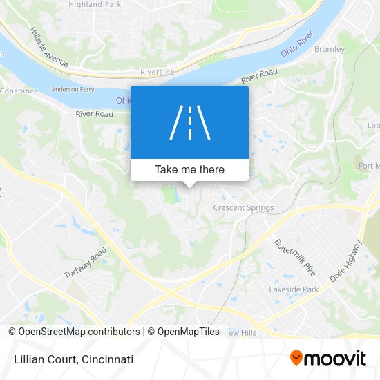 Mapa de Lillian Court