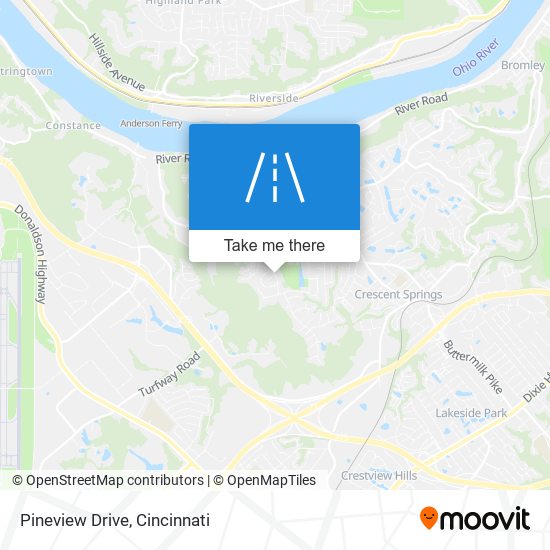 Mapa de Pineview Drive