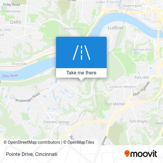Mapa de Pointe Drive