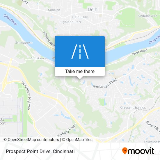 Prospect Point Drive map