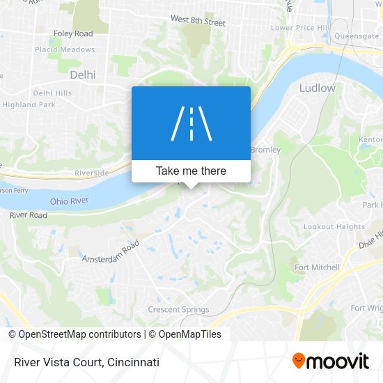 River Vista Court map