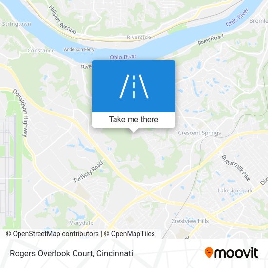 Rogers Overlook Court map