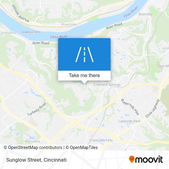 Mapa de Sunglow Street