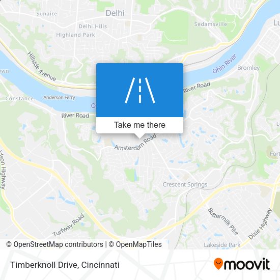 Mapa de Timberknoll Drive