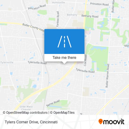 Mapa de Tylers Corner Drive