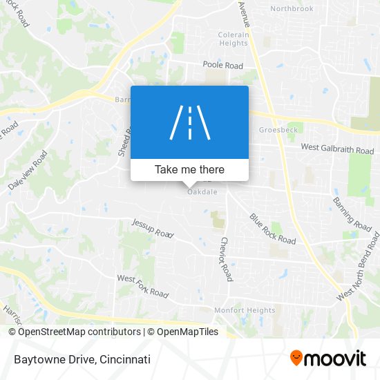 Baytowne Drive map
