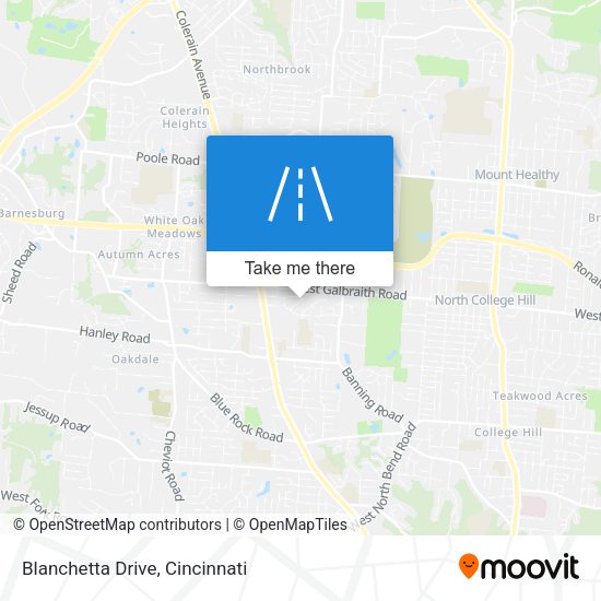 Blanchetta Drive map
